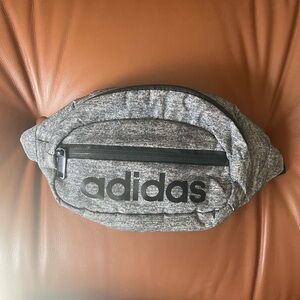 Adidas Heathered Gray Belt Bag